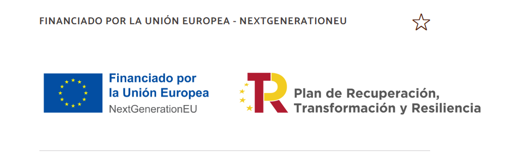Financiado por la Unión Europea- Plan de Recuperación, Transformación y Resilencia