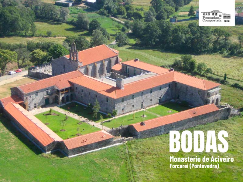 Bodas en Galicia, bodas en Monasterios de Galicia. Monasterio de Aciveiro en Forcarei, Pontevedra.