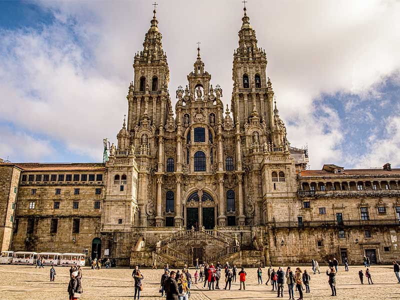 Catedral de Santiago de Compostela, puente de diciembre