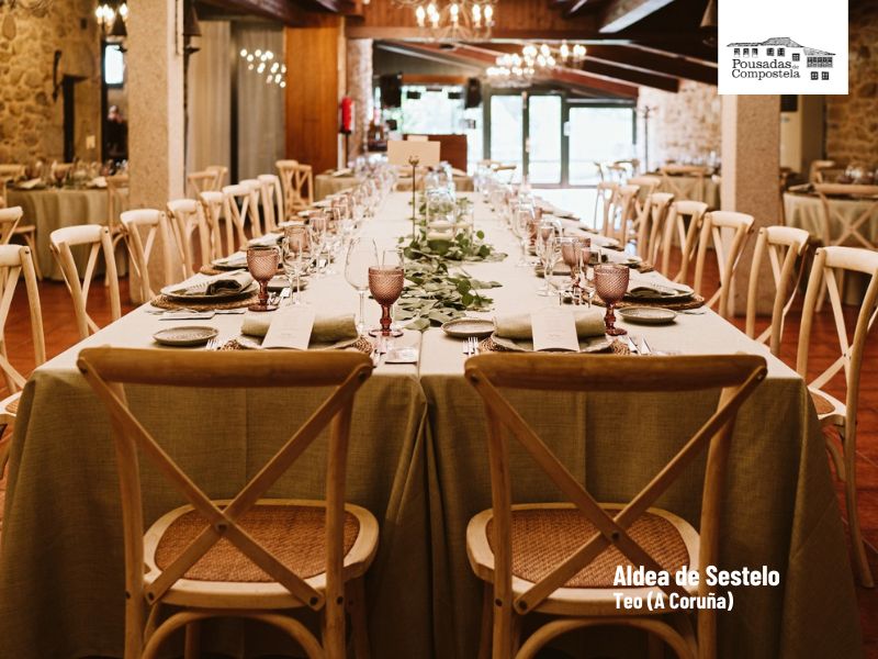 Aldea Sestelo Restaurante para comidas familiares y cenas de empresa